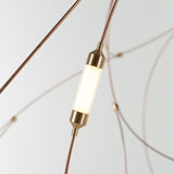Brass/Bronze Flock of Light Suspension by Moooi