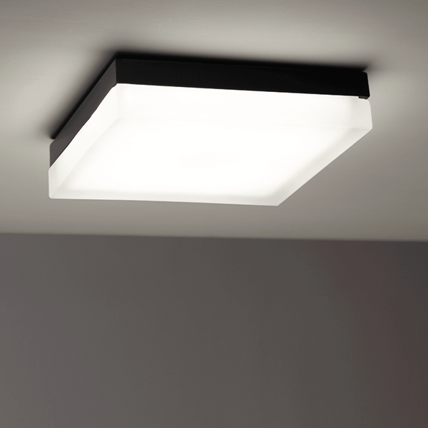 Matrix LED Flush Mount by Modern Forms, Finish: Black, Titanium, Size: Small, Large, | Casa Di Luce Lighting