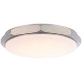 Brushed Nickel Large Grommet Ceiling Light by Modern Forms