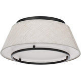 Black Hailey Ceiling Light by W.A.C. Lighting