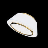 Aged Brass Hailey Ceiling Light by W.A.C. Lighting