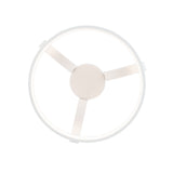 Chaucer Flush Mount - Total White