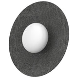 Grey Cruz Semi Flushmount by Kuzco