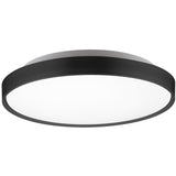 Small Black Brunswick Flushmount by Kuzco