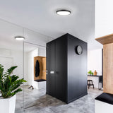 Black Brunswick Flushmount by Kuzco