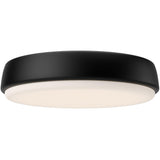 Matte Black Medium Laval Ceiling Light by Alora