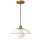 Francesca Pendant By Alora, Finish: Aged Gold