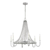 Medium Salt Mist Leon Chandelier