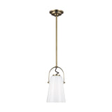 Hazel Pendant by Lauren Ralph Lauren, Finish: Nickel Polished, Time Worn Brass, Size: Mini, Medium, | Casa Di Luce Lighting