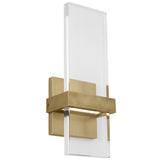 Flyta Wall Sconce By Visual Comfort Model, Size: Small, Color: Transparent Smoke