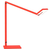 Focaccia Desk Lamp By Koncept, Finish: Matte Fire Red, Desk Base