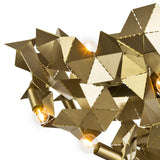 Fractal Chandelier by Brand Van Egmond - Brass Grinded, Detail