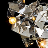 Fractal Chandelier by Brand Van Egmond - Stainless Steel, Detail