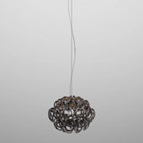 GIOGALI PENDANT LIGHT, BY VISTOSI, SIZE 35, COLOR: BLACK, MATT BRONZE, , | CASA DI LUCE LIGHTING
