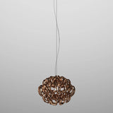 GIOGALI PENDANT LIGHT, BY VISTOSI, SIZE 35, COLOR: COPPER, MATT BRONZE, , | CASA DI LUCE LIGHTING