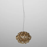 GIOGALI PENDANT LIGHT, BY VISTOSI, SIZE 35, COLOR: GOLD, MATT BRONZE, , | CASA DI LUCE LIGHTING