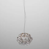 GIOGALI PENDANT LIGHT BY VISTOSI, SIZE 35, COLOR: SILVER, MATT BRONZE, , | CASA DI LUCE LIGHTING