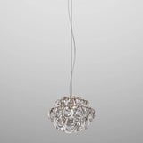GIOGALI PENDANT LIGHT, BY VISTOSI, SIZE 35, COLOR: TRANSPARENT, MATT BRONZE, , | CASA DI LUCE LIGHTING