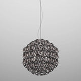 GIOGALI PENDANT LIGHT, BY VISTOSI, SIZE 50, COLOR: NICKEL, CHROM, , | CASA DI LUCE LIGHTING