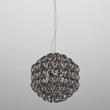 GIOGALI PENDANT LIGHT, BY VISTOSI, SIZE 50, COLOR: NICKEL, MATT BRONZE, , | CASA DI LUCE LIGHTING
