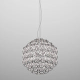 GIOGALI PENDANT LIGHT, BY VISTOSI, SIZE 50, COLOR: SILVER, CHROM, , | CASA DI LUCE LIGHTING