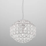 GIOGALI PENDANT LIGHT, BY VISTOSI, SIZE 65, COLOR: WHITE, CHROM, , | CASA DI LUCE LIGHTING