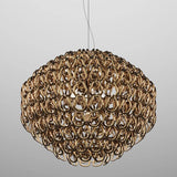 GIOGALI PENDANT LIGHT, BY VISTOSI, SIZE 85, COLOR: BRONZE, MATT BRONZE, , | CASA DI LUCE LIGHTING
