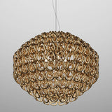 GIOGALI PENDANT LIGHT, BY VISTOSI, SIZE 85, COLOR: GOLD, MATT BRONZE, , | CASA DI LUCE LIGHTING
