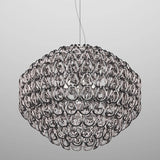 GIOGALI PENDANT LIGHT, BY VISTOSI, SIZE 85, COLOR: NICKEL, CHROM, , | CASA DI LUCE LIGHTING