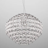 GIOGALI PENDANT LIGHT, BY VISTOSI, SIZE 85, COLOR: SILVER, CHROM, , | CASA DI LUCE LIGHTING
