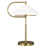 Gesture Table Lamp By Kelly Wearstler-Burnished Brass