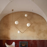 Gruye Pendant Light By Aromas Del Campo. Finish: Aged Gold