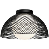 Matte Black Haven Ceiling Light by Alora