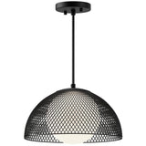 Matte Black Haven Pendant Light by Alora