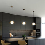 Gold Haven Pendant Light in Kitchen
