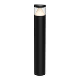 Hanover Outdoor Bollard by Kuzco - Large, Black in white background