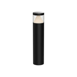 Hanover Outdoor Bollard by Kuzco - Medium, Black in white background
