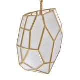 Heera Pendant Light By Eurofase - Gold, Closer View