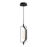 Hilo Pendant Light by Kuzco - Black, In white background