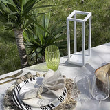 Home Battery Operated Table Lamp By Zafferano, Finish: White