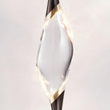 Black-Gold Il Pezzo Mancante 12 Cluster Chandelier by Il Pezzo Mancante