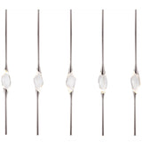 Nickel Il Pezzo Mancante 12 Long Chandelier by Il Pezzo Mancante