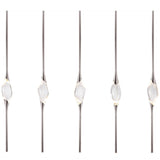 Nickel Il Pezzo Mancante 12 Long Chandelier by Il Pezzo Mancante