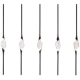 Black-Rose Bronze Il Pezzo Mancante 12 Long Chandelier by Il Pezzo Mancante