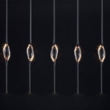 Black-Rose Bronze Il Pezzo Mancante 12 Long Chandelier by Il Pezzo Mancante