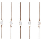 Light Bronze Il Pezzo Mancante 12 Long Chandelier by Il Pezzo Mancante