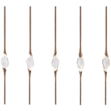 Light Bronze Il Pezzo Mancante 12 Long Chandelier by Il Pezzo Mancante