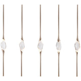 Champagne Il Pezzo Mancante 12 Long Chandelier by Il Pezzo Mancante