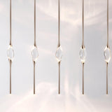 Champagne Il Pezzo Mancante 12 Long Chandelier by Il Pezzo Mancante