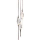 Nickel Il Pezzo Mancante 12 Round Chandelier by Il Pezzo Mancante